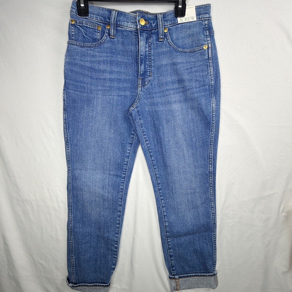 J.Crew Slim Straight Jeans 29 Blue High Rise Denim Pants